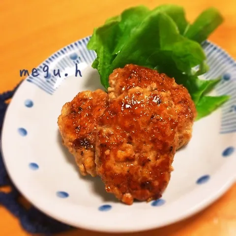 Snapdishの料理写真:お豆腐入り鶏つくね|meghさん