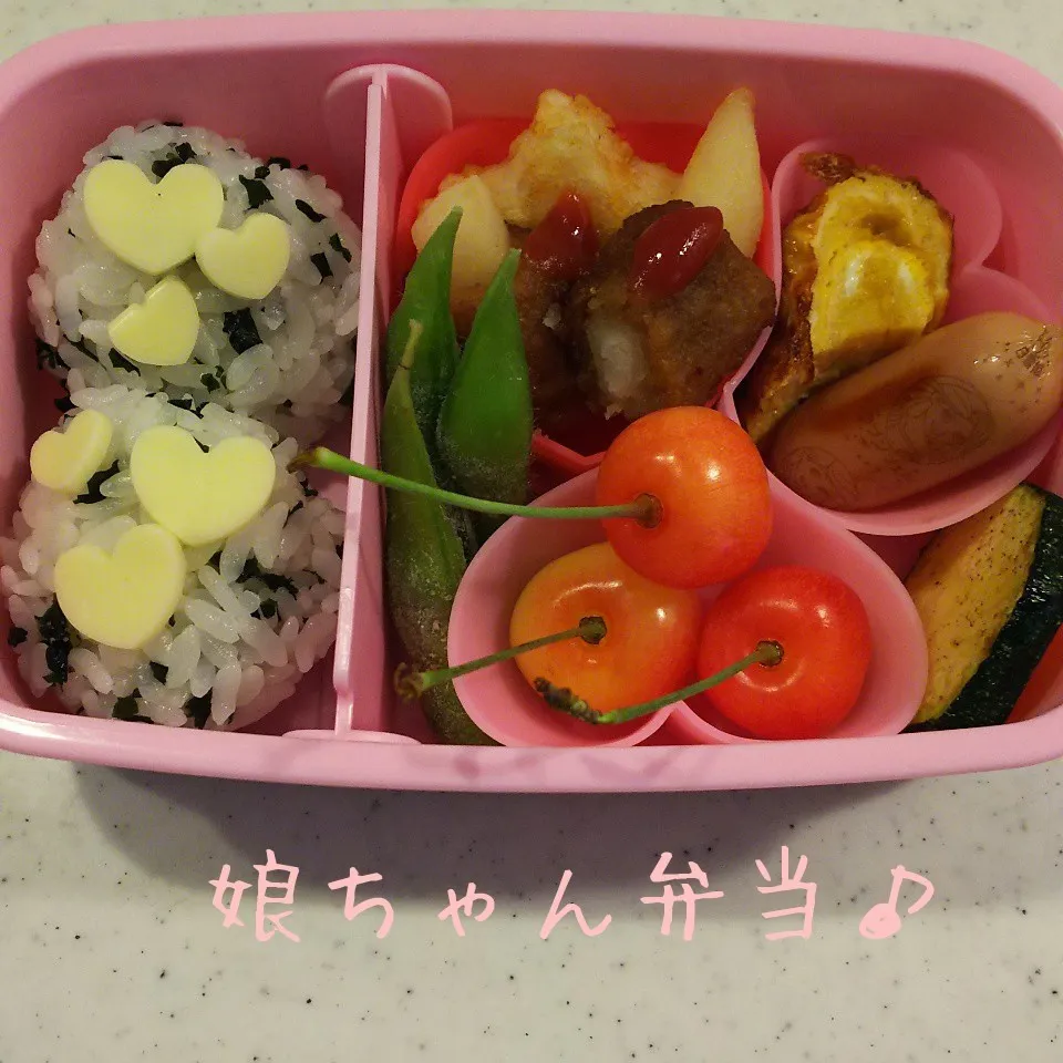 Snapdishの料理写真:娘ちゃん弁当18/07/24|meguminさん