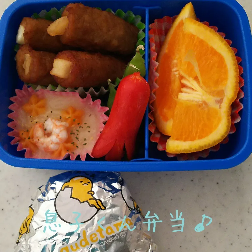 息子くん弁当18/06/15（遠足）|meguminさん