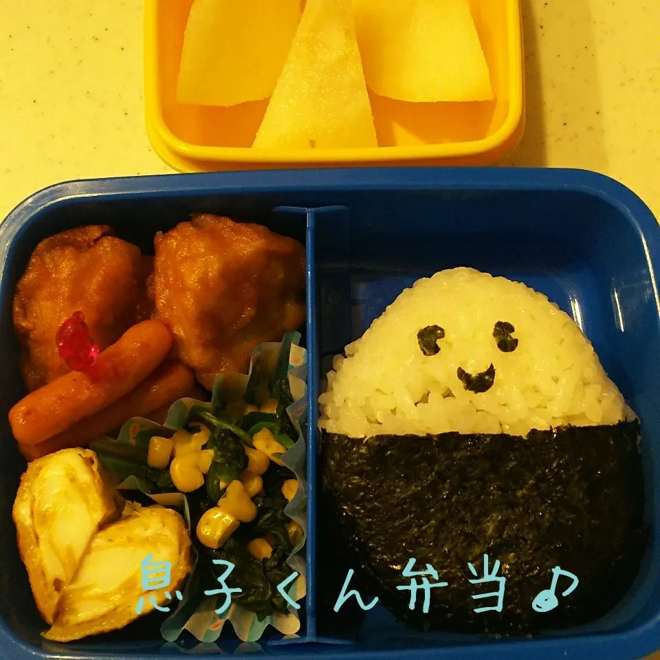 Snapdishの料理写真:息子くん弁当17/09/19|meguminさん