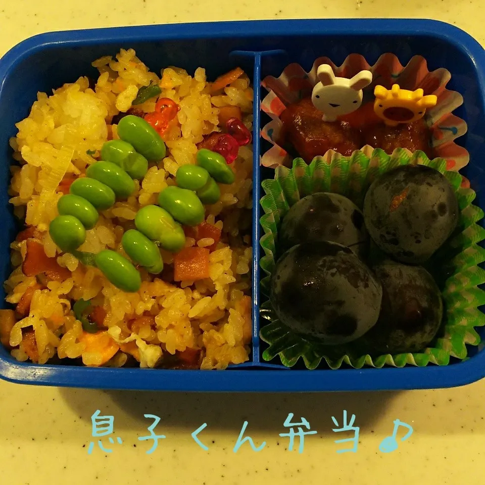 息子くん弁当17/09/14|meguminさん