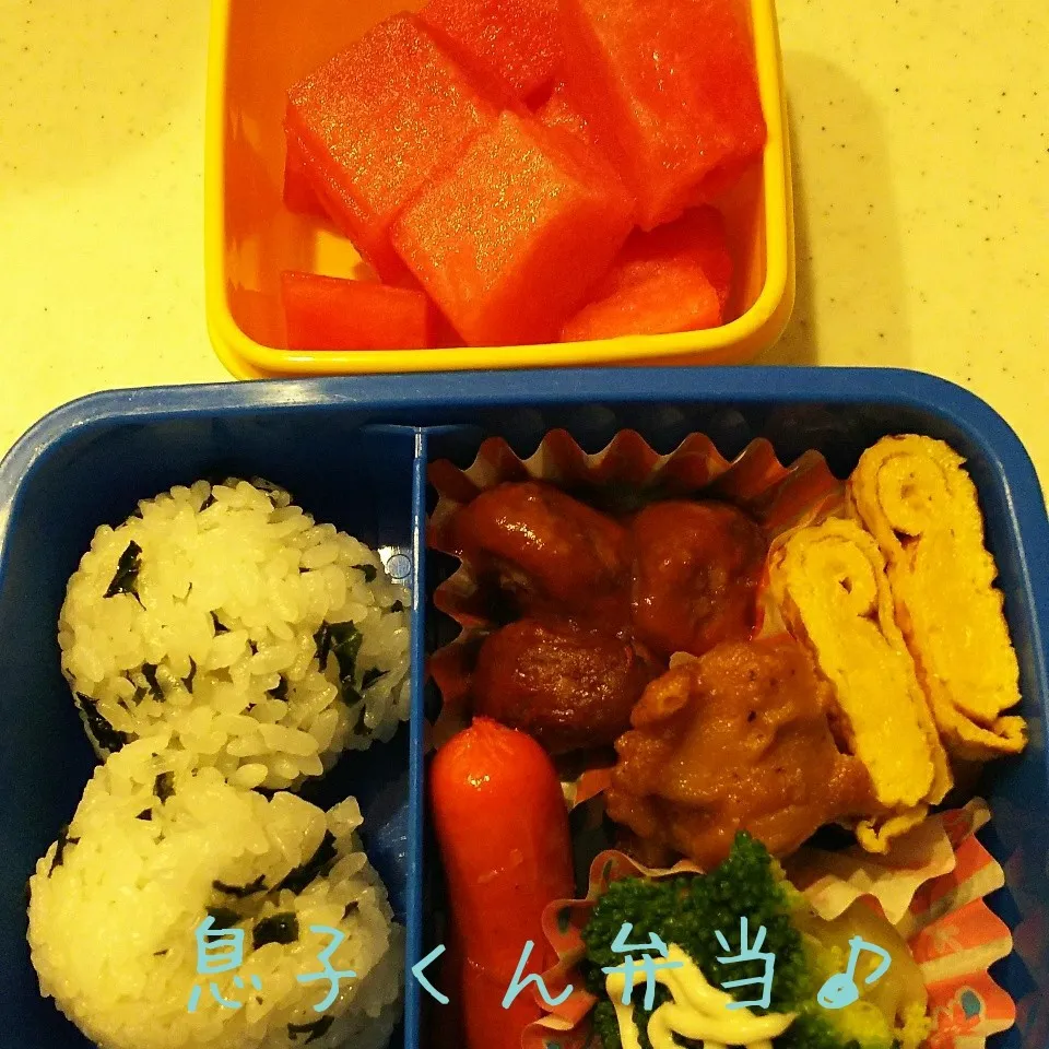 息子くん弁当17/08/29|meguminさん