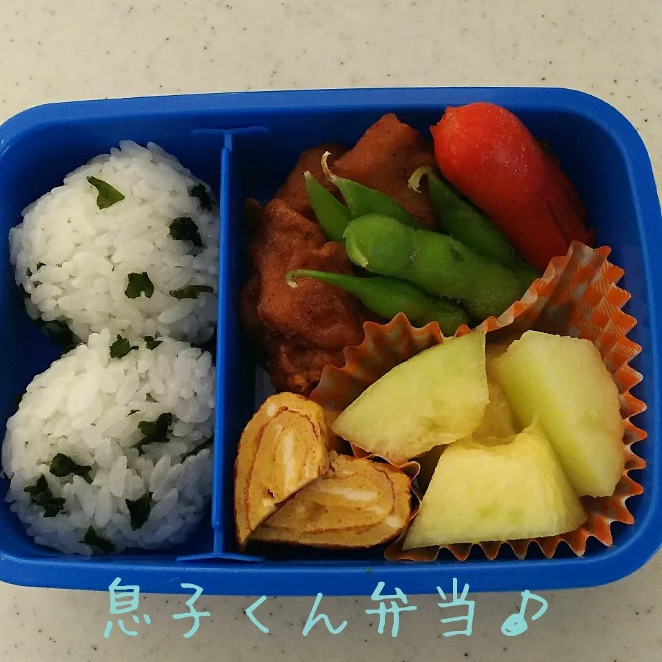 Snapdishの料理写真:息子くん弁当17/07/20|meguminさん