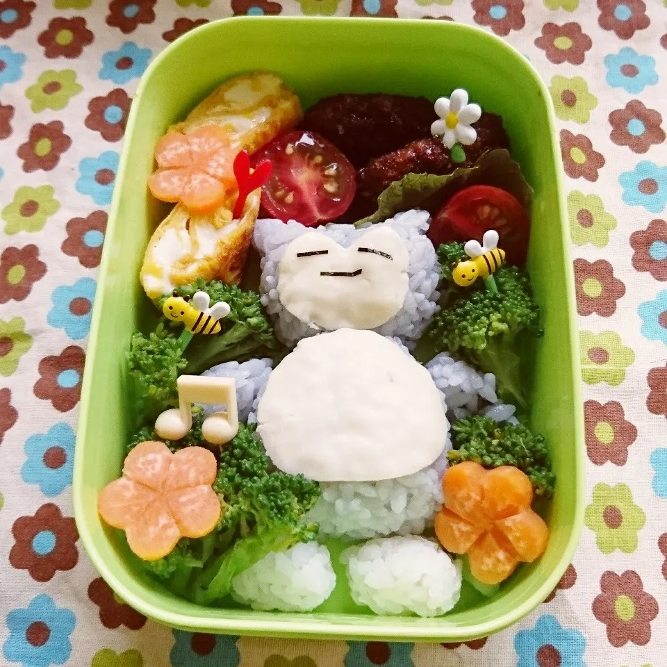 Snapdishの料理写真:カビゴン弁当|くりんさん