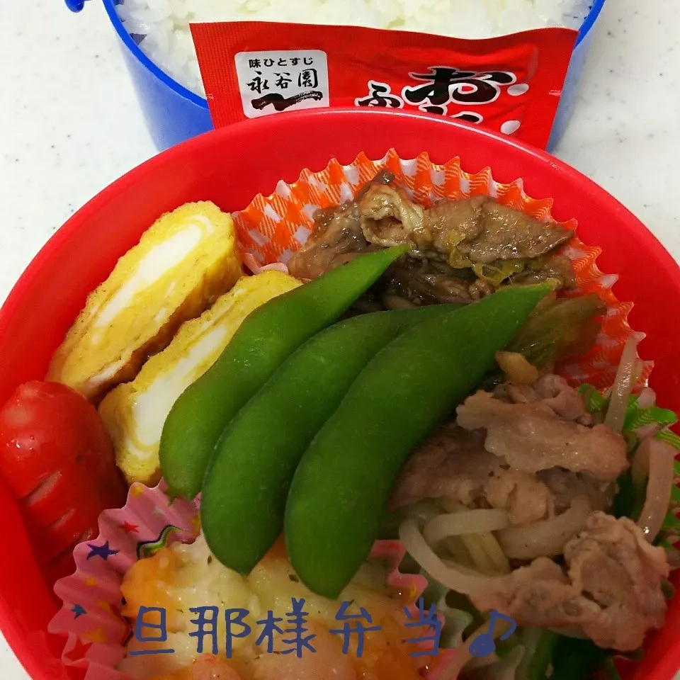 Snapdishの料理写真:旦那様弁当17/06/15|meguminさん