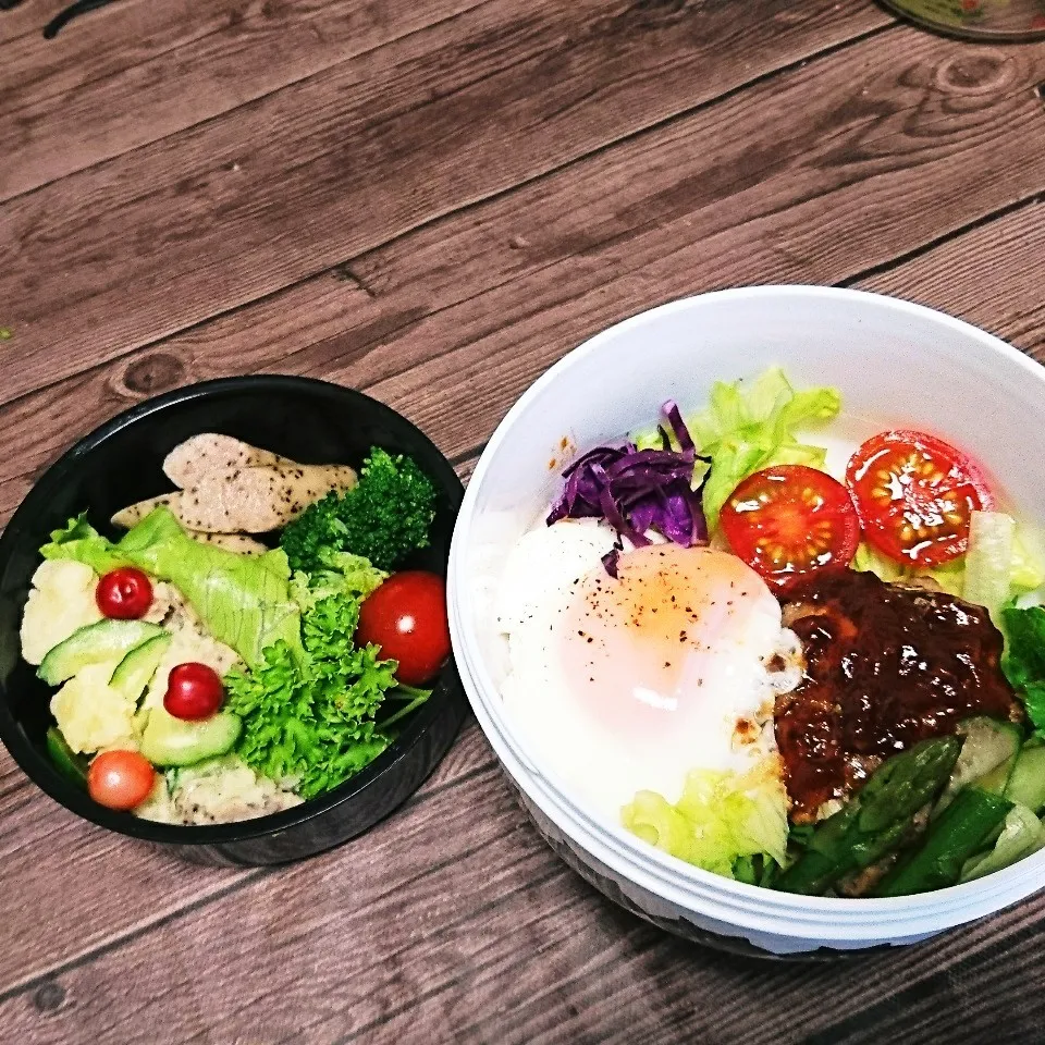 ロコモコ丼弁当|くりんさん