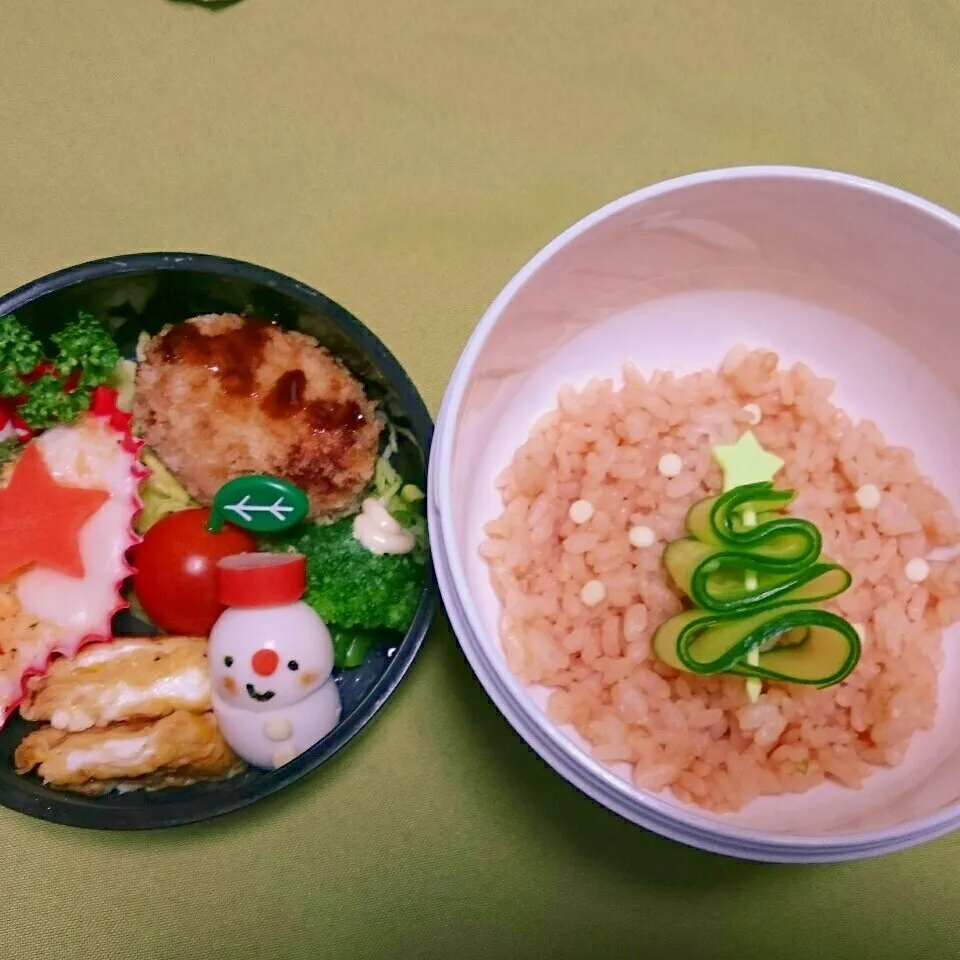 もうすぐクリスマスのお弁当|くりんさん