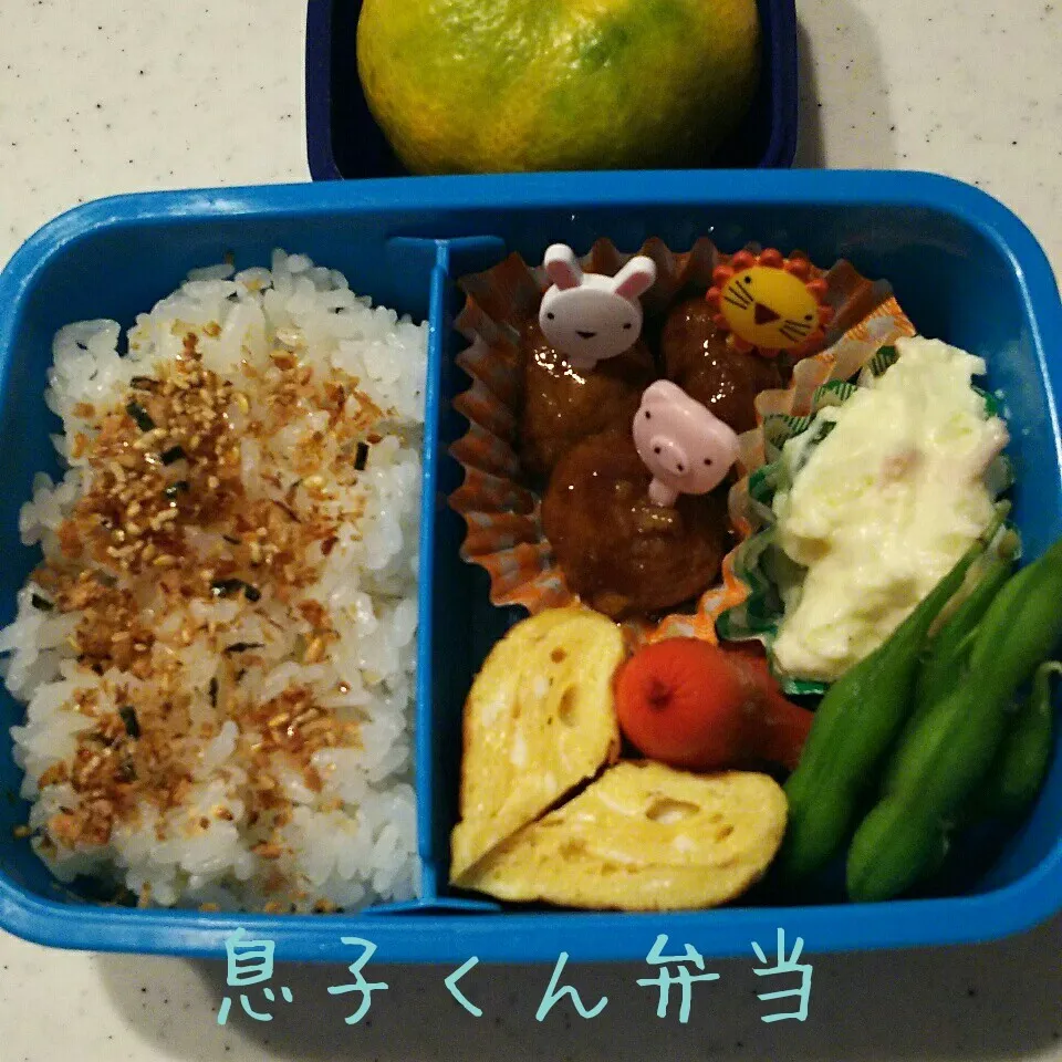 息子くん弁当16/10/13|meguminさん