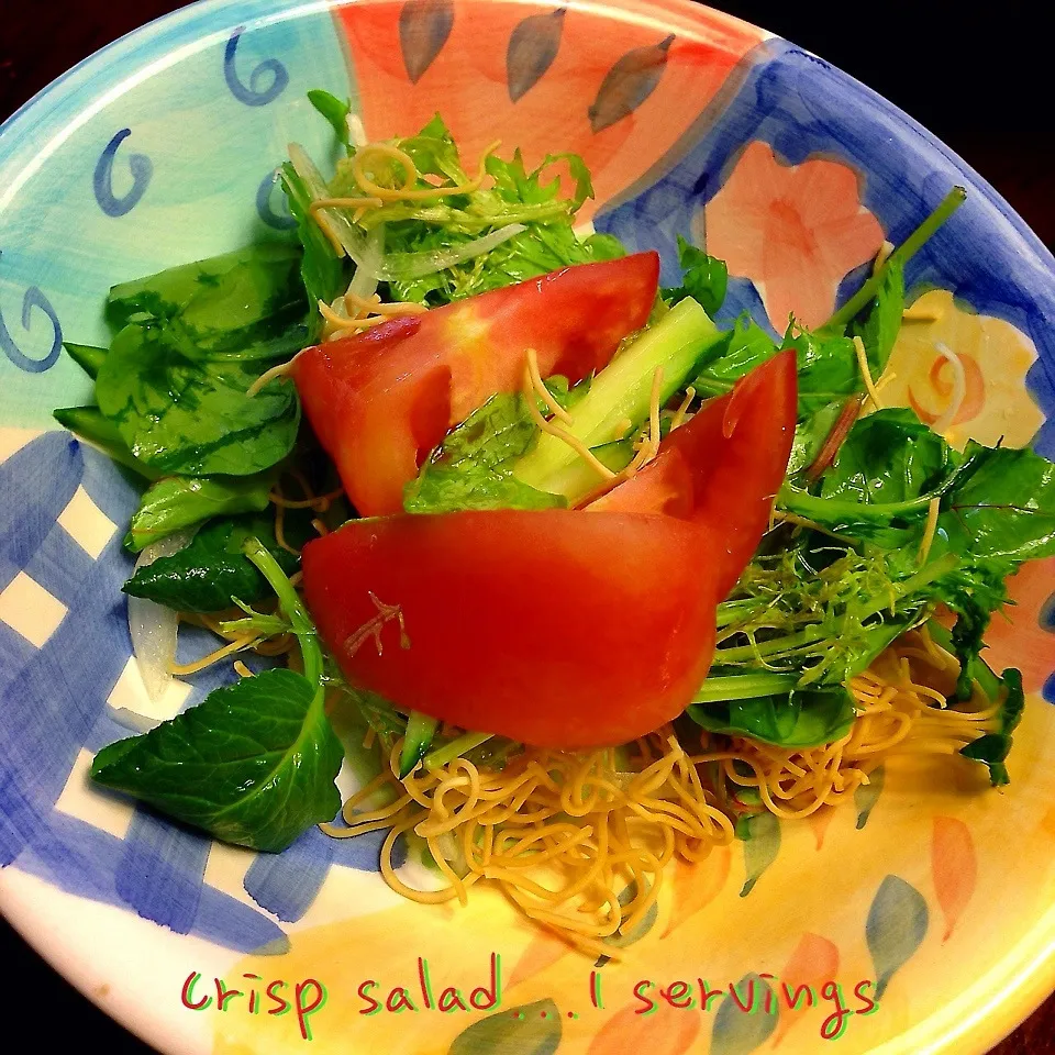 Crisp salad...1 servings|meIna ＆ keInaさん