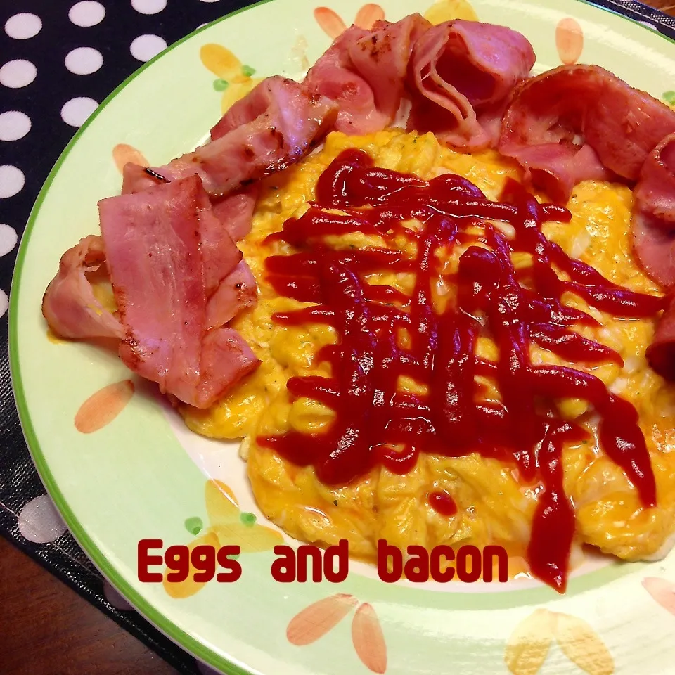 Scrambled eggs ＆ Bacon|meIna ＆ keInaさん