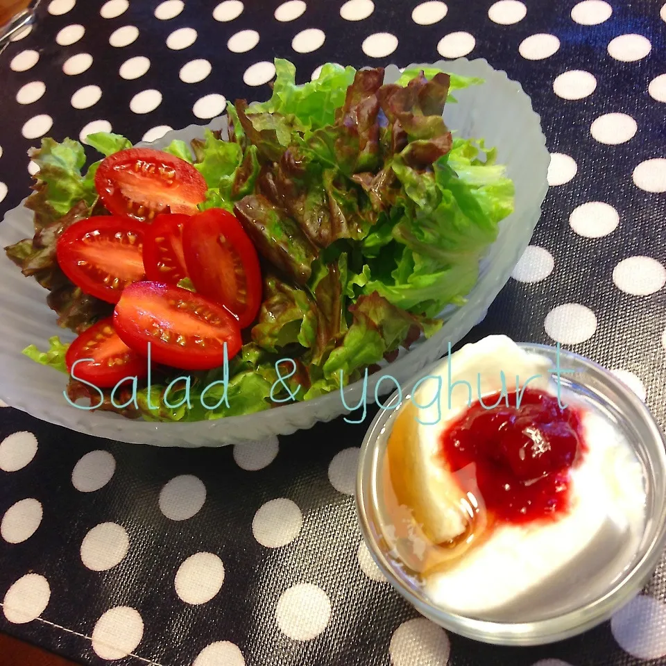 Salad & yoghurt|meIna ＆ keInaさん