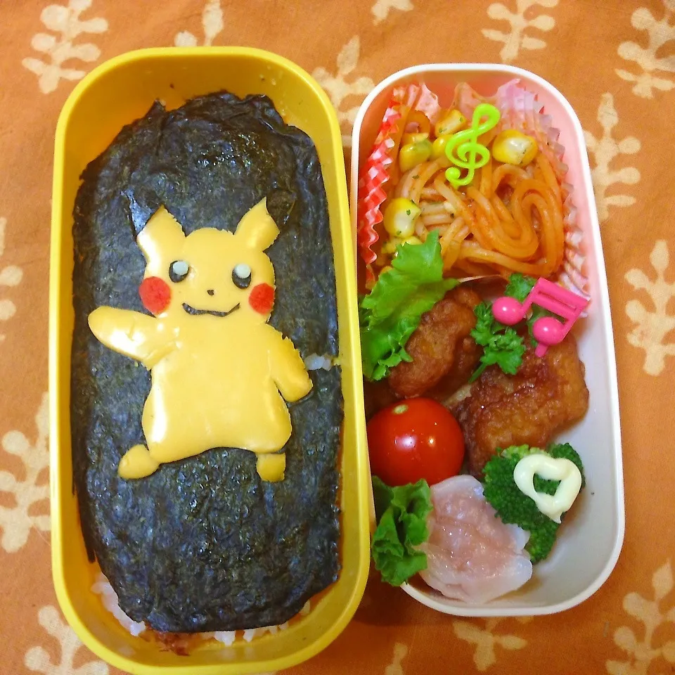 ピカチュウ弁当|くりんさん