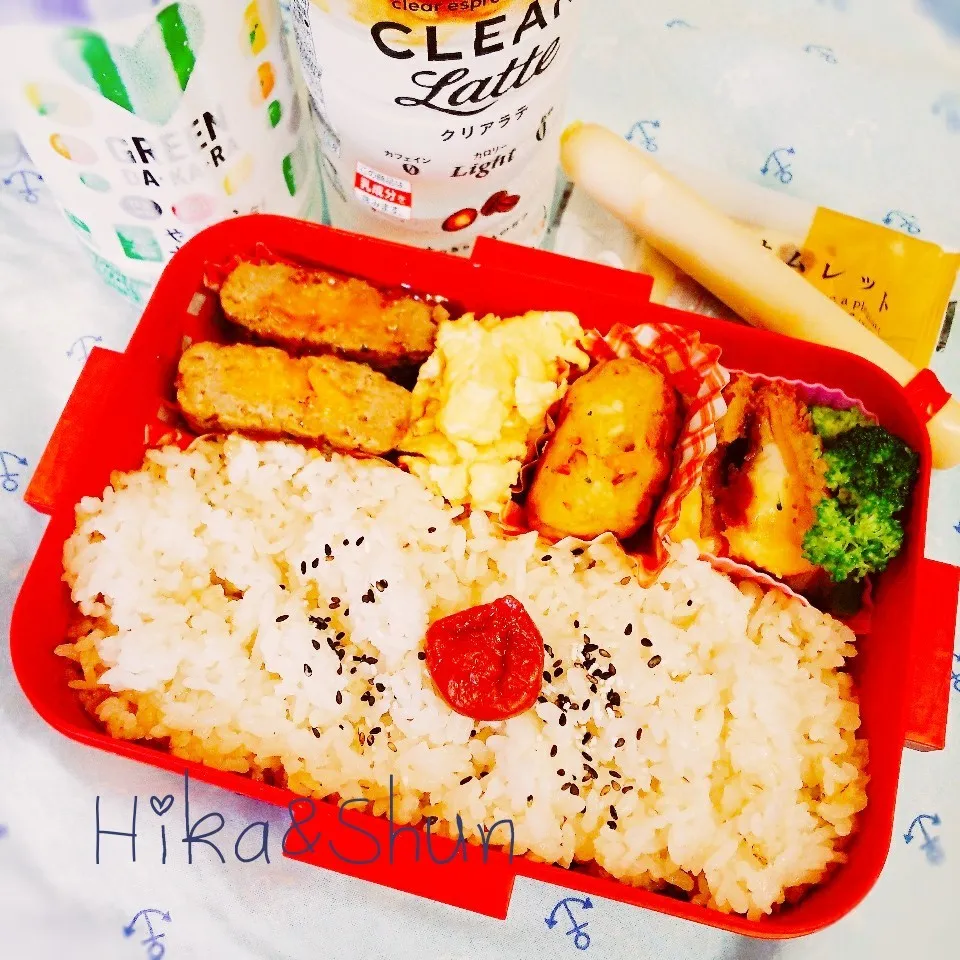 Snapdishの料理写真:2018/6/13☆高1弁当|ひかまむさん