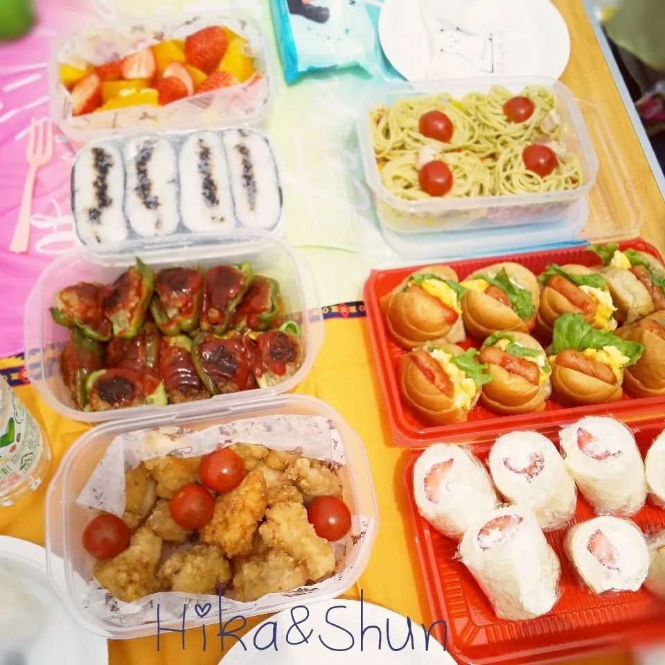 Snapdishの料理写真:2018/5/12☆小学校運動会|ひかまむさん