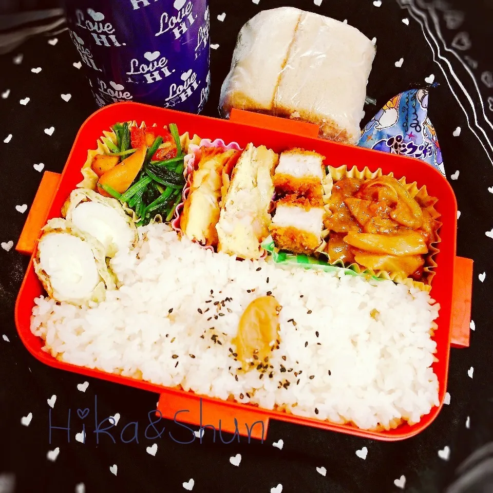 高1弁当☆晴れ朝練|ひかまむさん