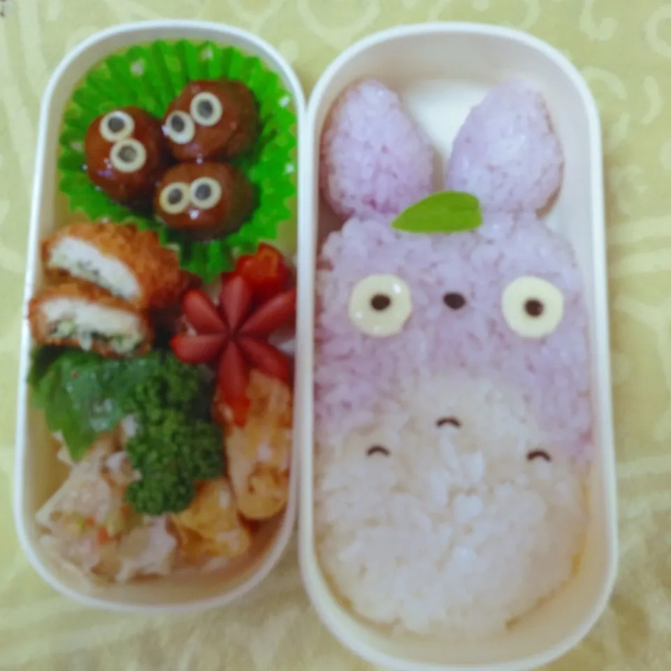 Snapdishの料理写真:トトロのお弁当|くりんさん