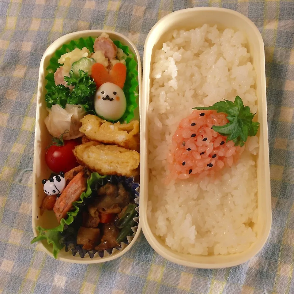 イチゴのつもりのお弁当|くりんさん