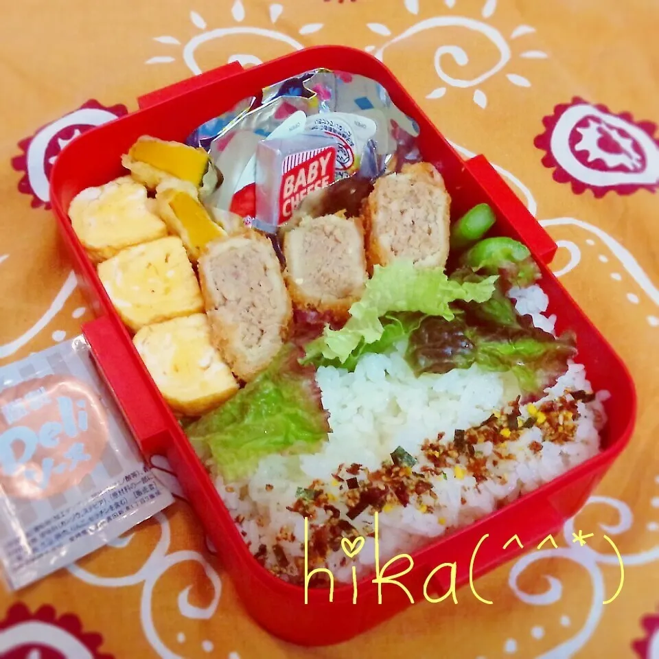 5.19 ☆メンチカツ弁当☆中一男子用|ひかまむさん