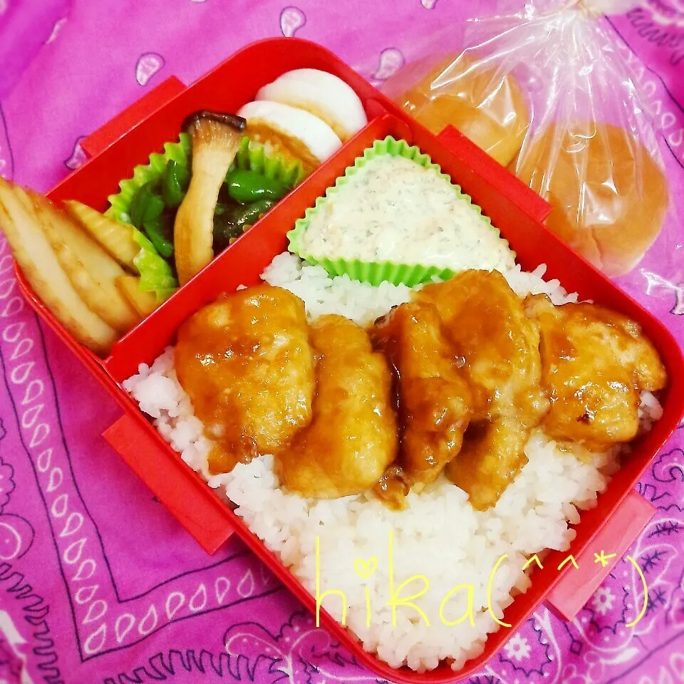 ☆チキン南蛮弁当☆タルタルも作ってみました♪|ひかまむさん