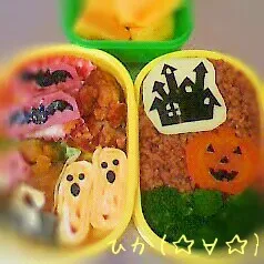 ハロウィンなお弁当|ひかまむさん