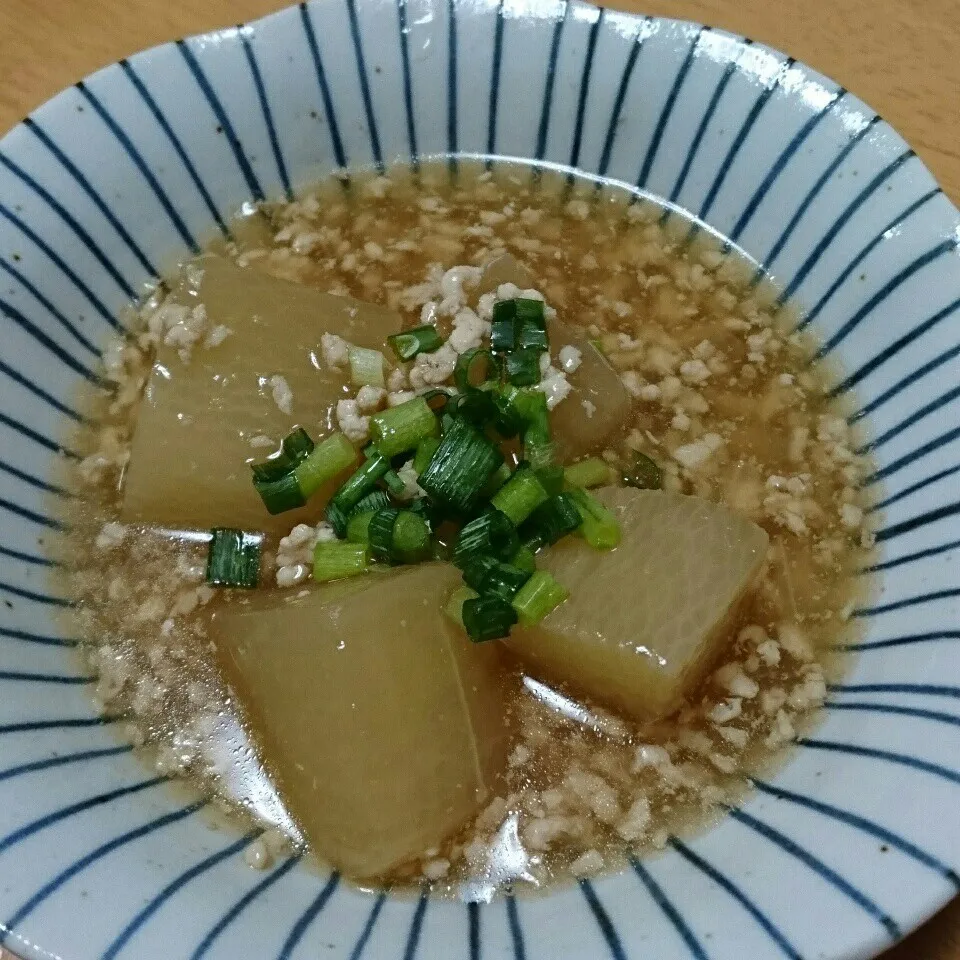 大根のそぼろあんかけ|姫と王子のママさん