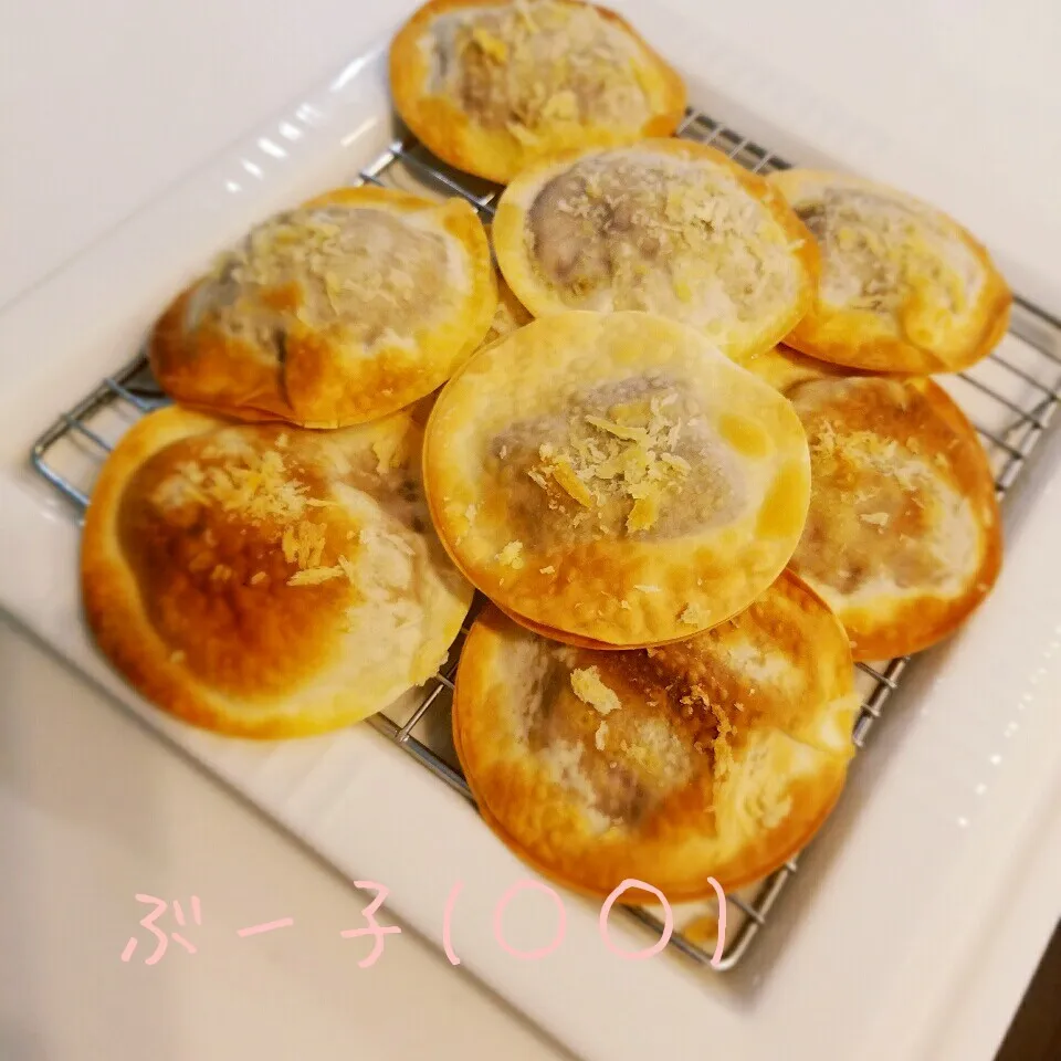 餃子の皮のカレーサンド|ぶー子さん