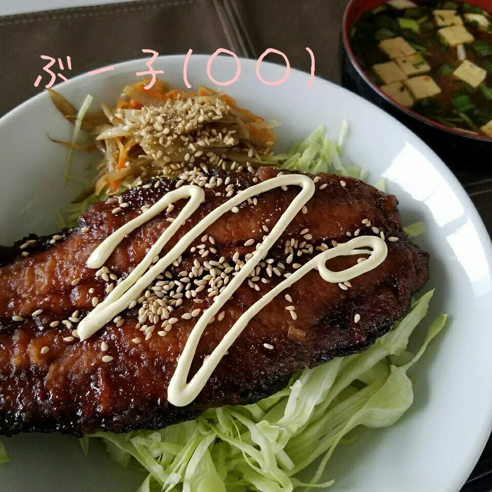 サンマの蒲焼き丼|ぶー子さん