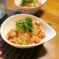 Snapdishの料理写真:冷製パスタ|綾香さん