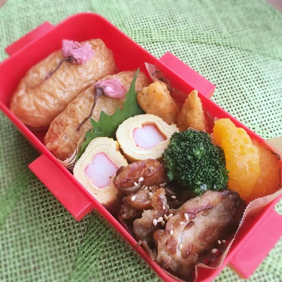 実習お弁当♡いなり寿司|あこみさん