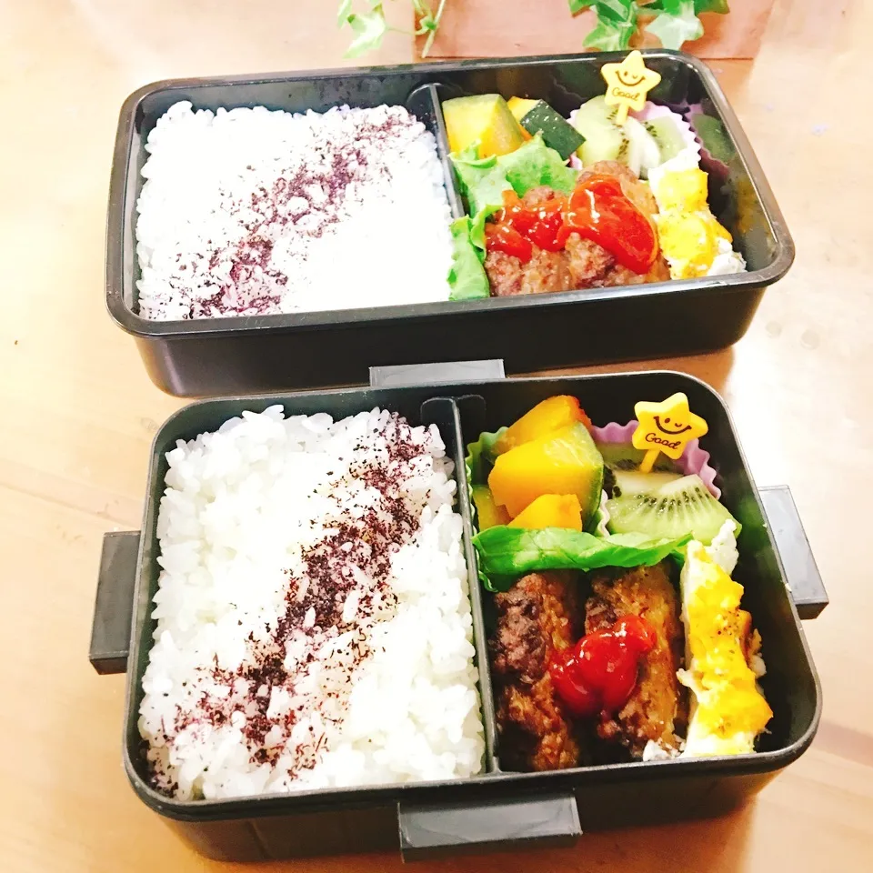 Snapdishの料理写真:JKお弁当☆DKお弁当☆7/13|okikaさん