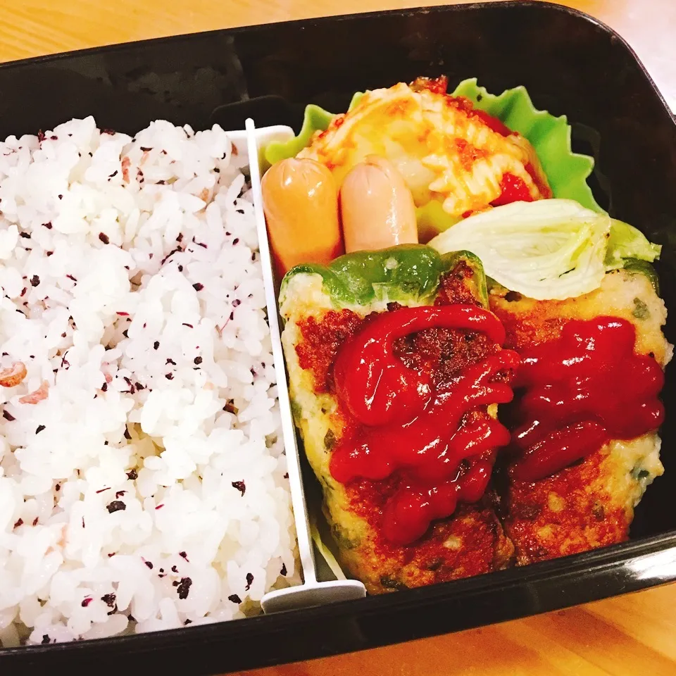 Snapdishの料理写真:旦那さんお弁当☆10/1|okikaさん