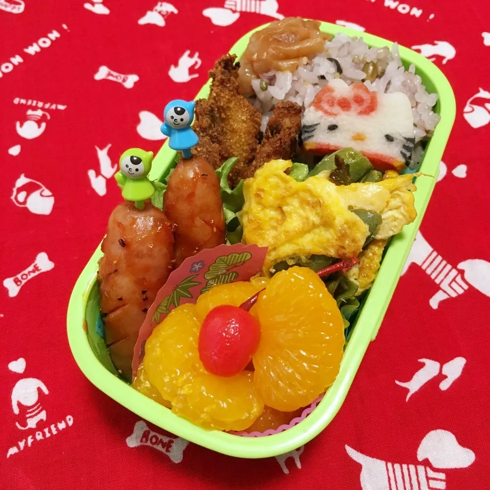 Snapdishの料理写真:高校3年♬女子お弁当|あこみさん