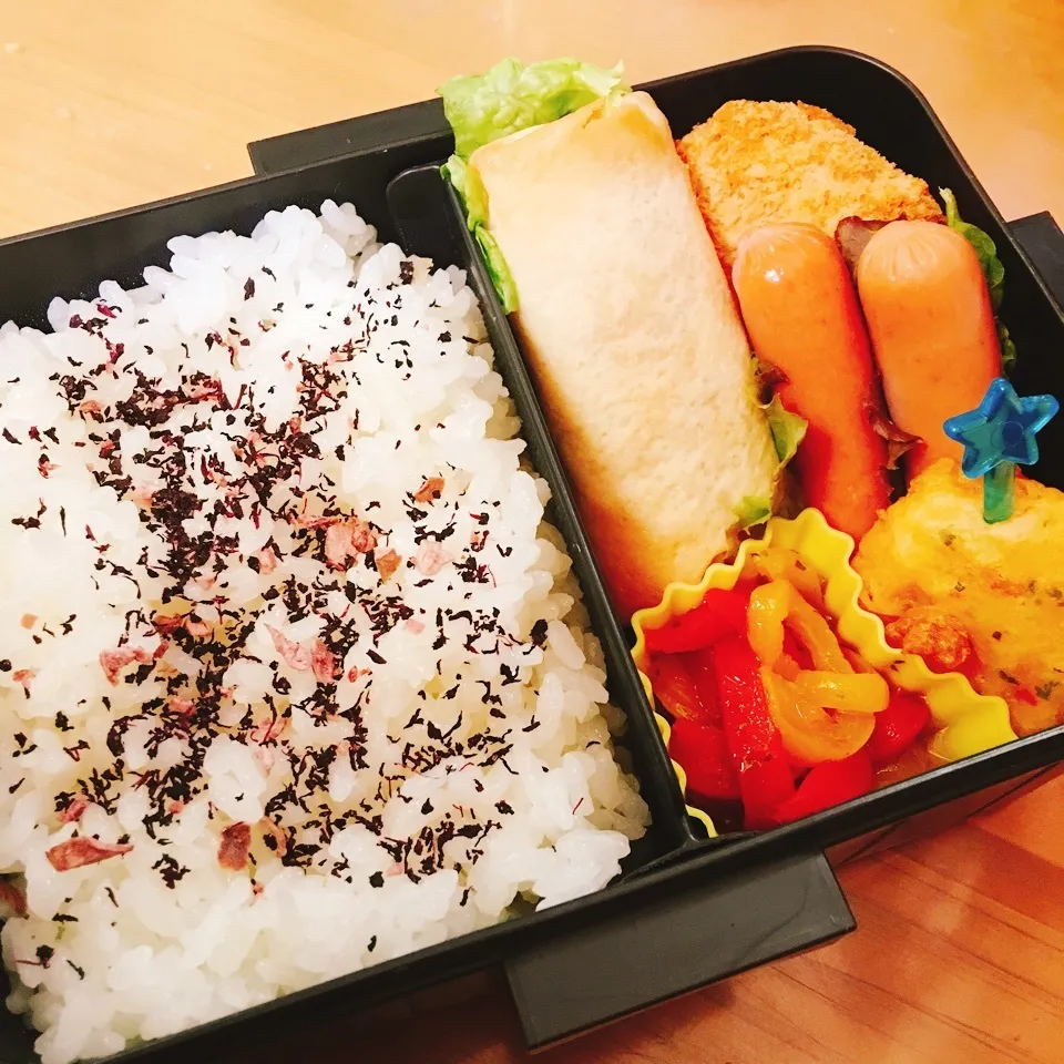 Snapdishの料理写真:JKお弁当☆6/19|okikaさん