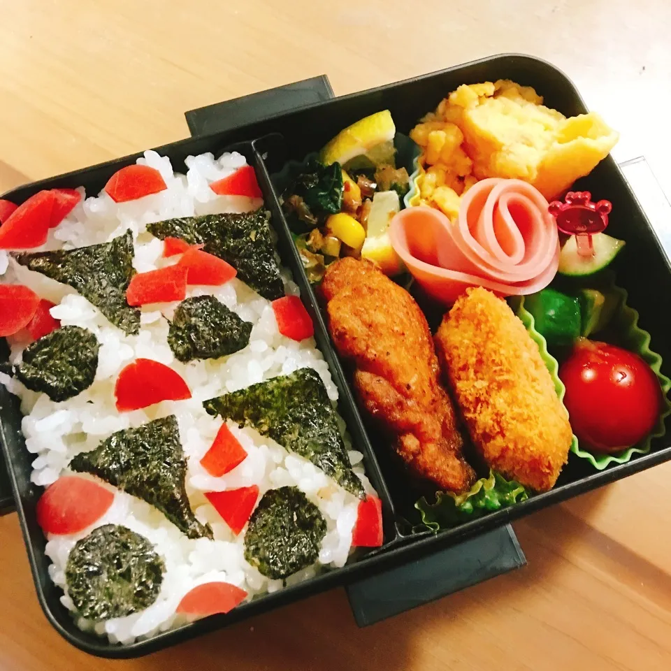 Snapdishの料理写真:JKお弁当☆6/8(パパ作)|okikaさん