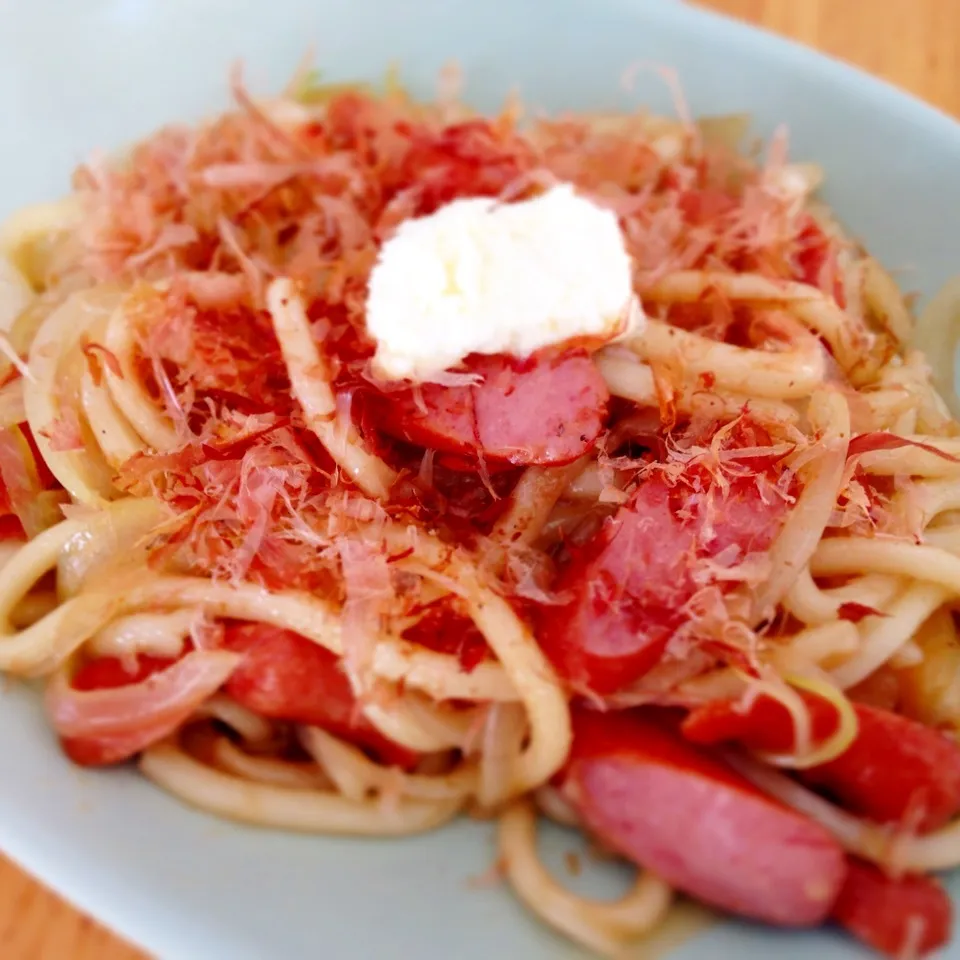 焼うどんのお昼ごはん^_^|Sakiko Daichoさん