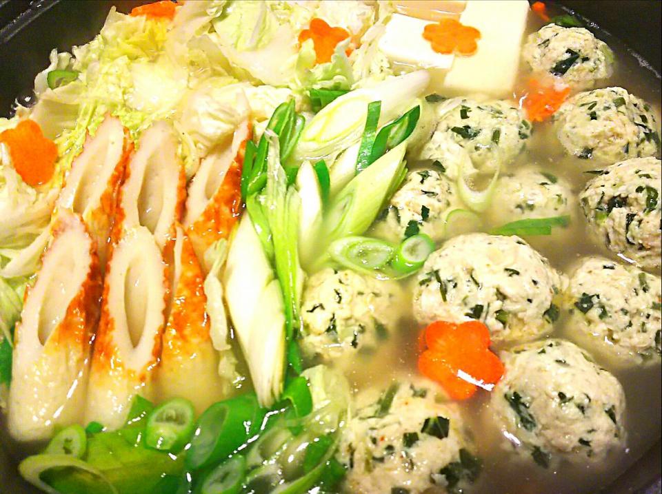 鶏つくね団子鍋🍲