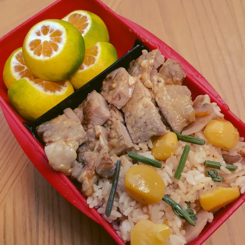 Snapdishの料理写真:今日のお弁当|mikaさん