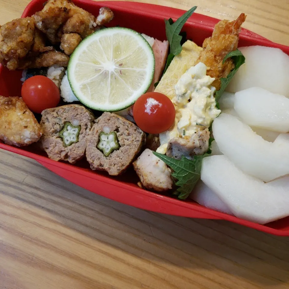 Snapdishの料理写真:今日のお弁当|mikaさん