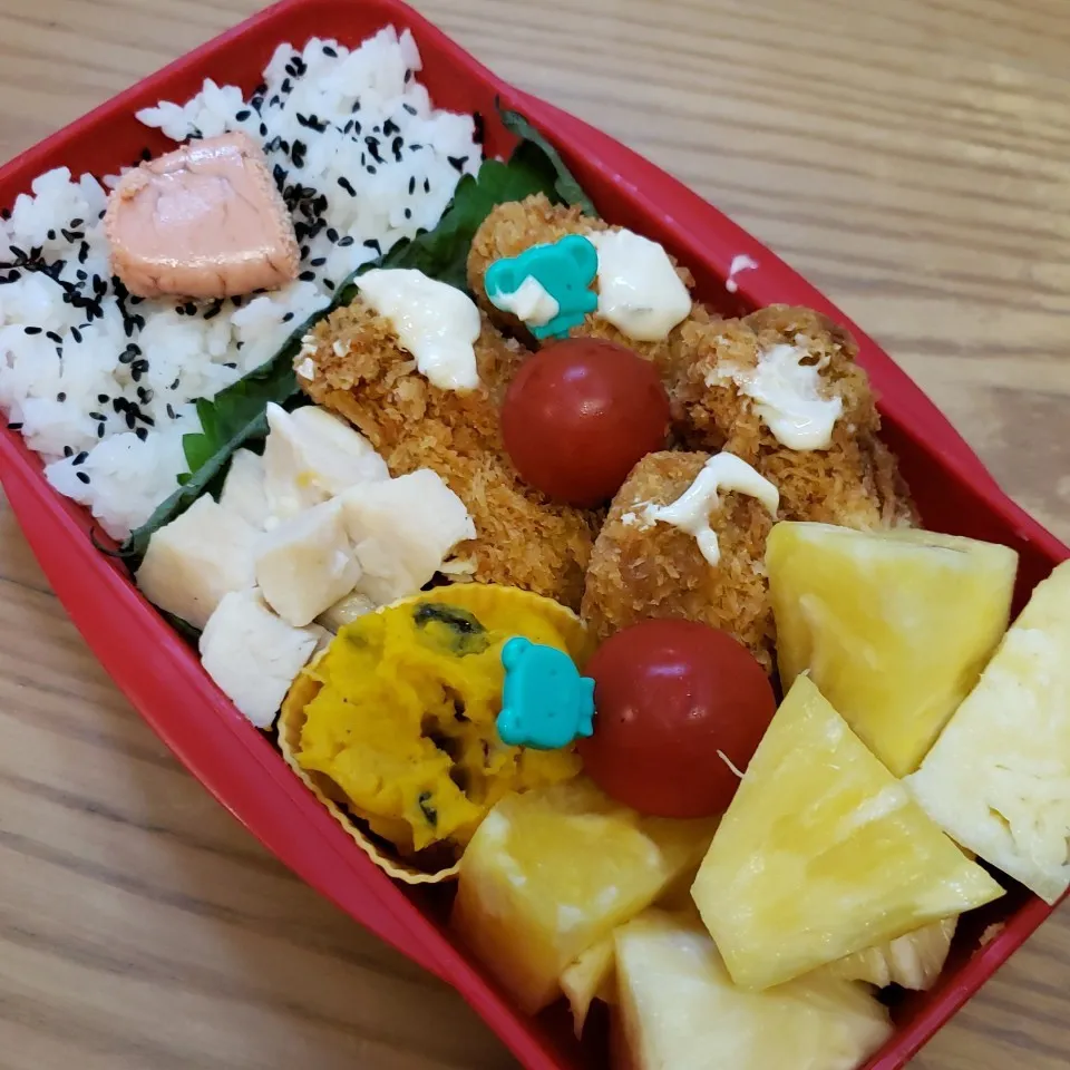 Snapdishの料理写真:今日のお弁当|mikaさん