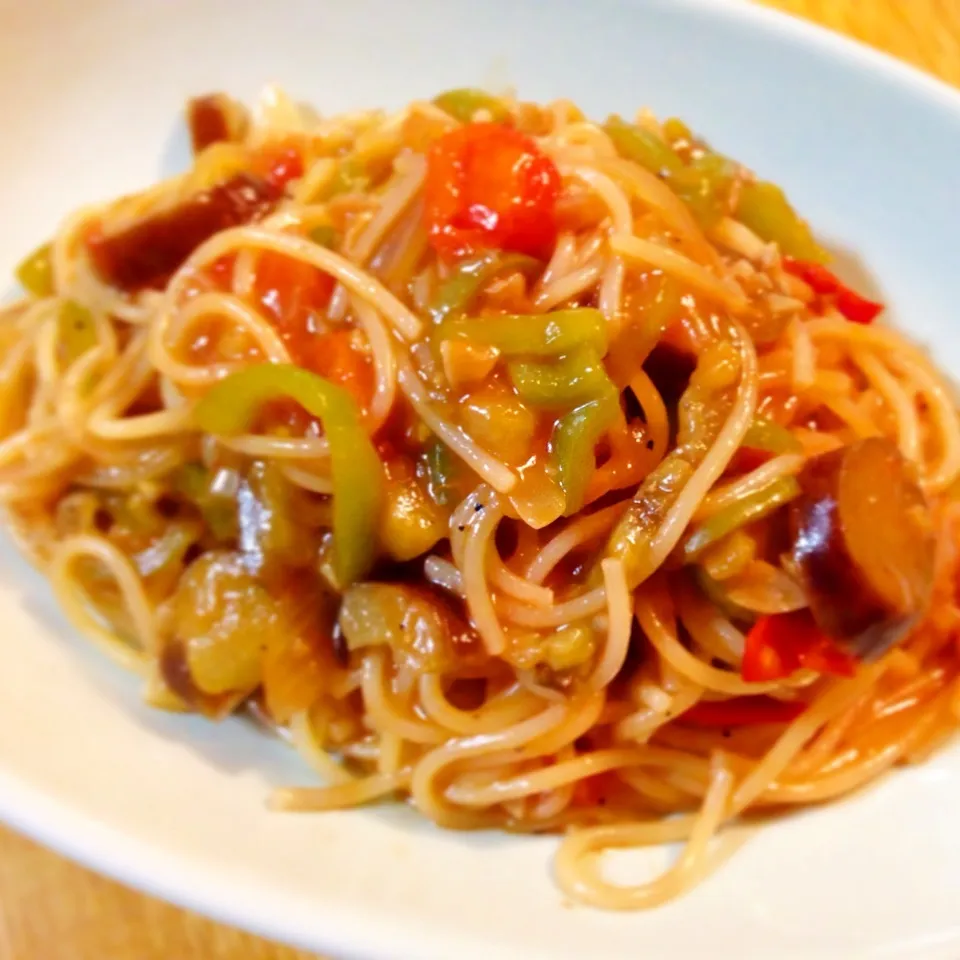 トマトと野菜のワンパンパスタ🍝|Sakiko Daichoさん