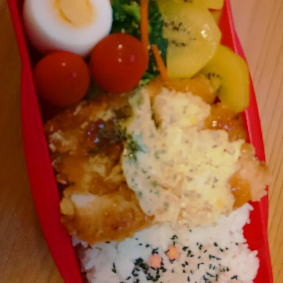 Snapdishの料理写真:今日のお弁当|mikaさん