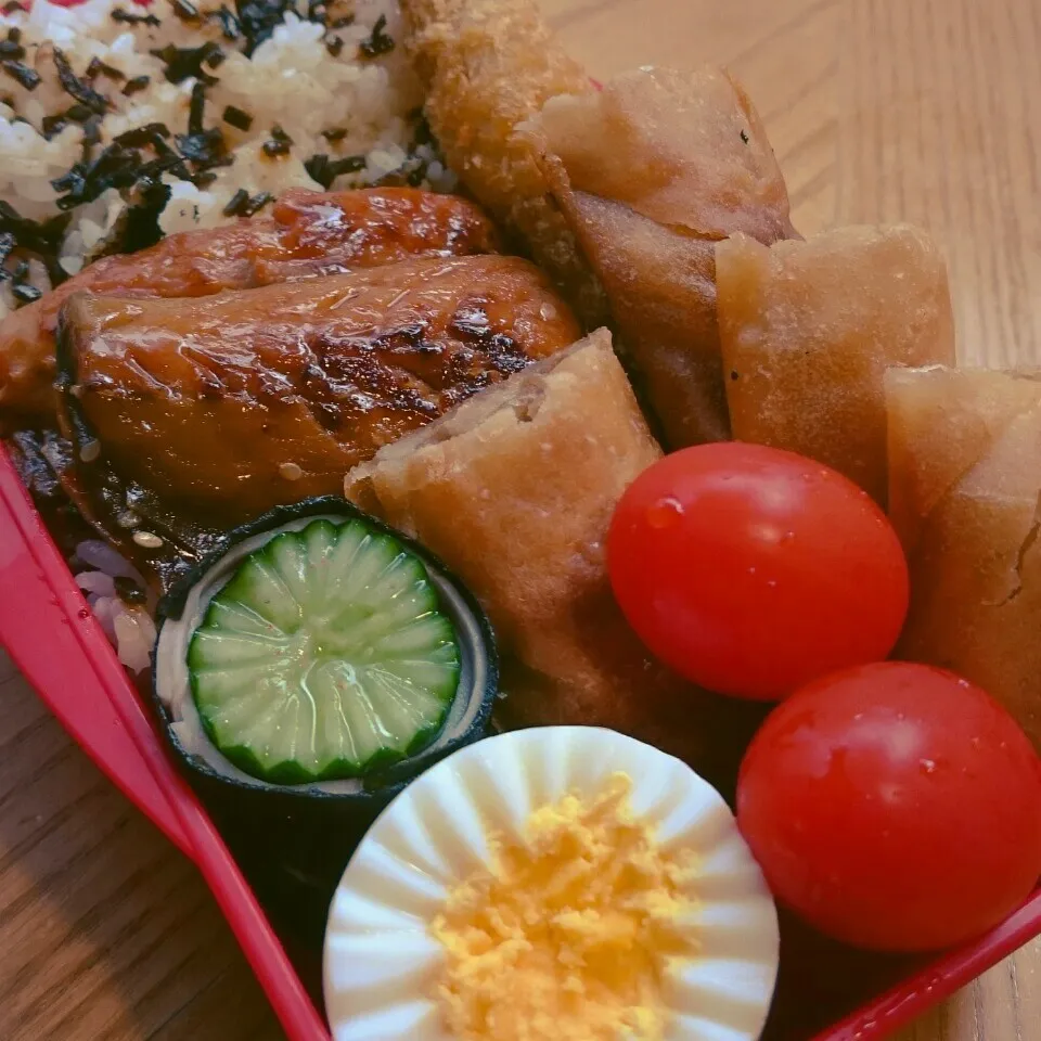 Snapdishの料理写真:今日のお弁当|mikaさん