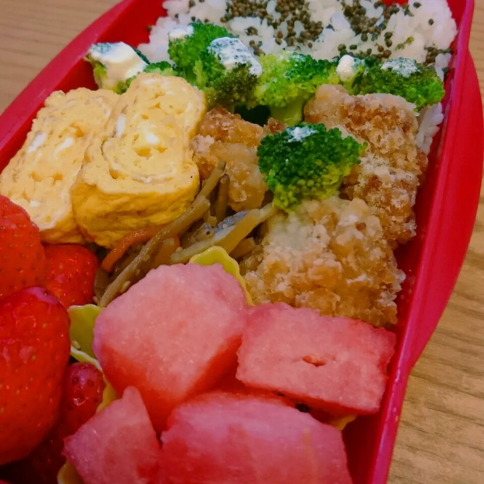 Snapdishの料理写真:今日のお弁当|mikaさん