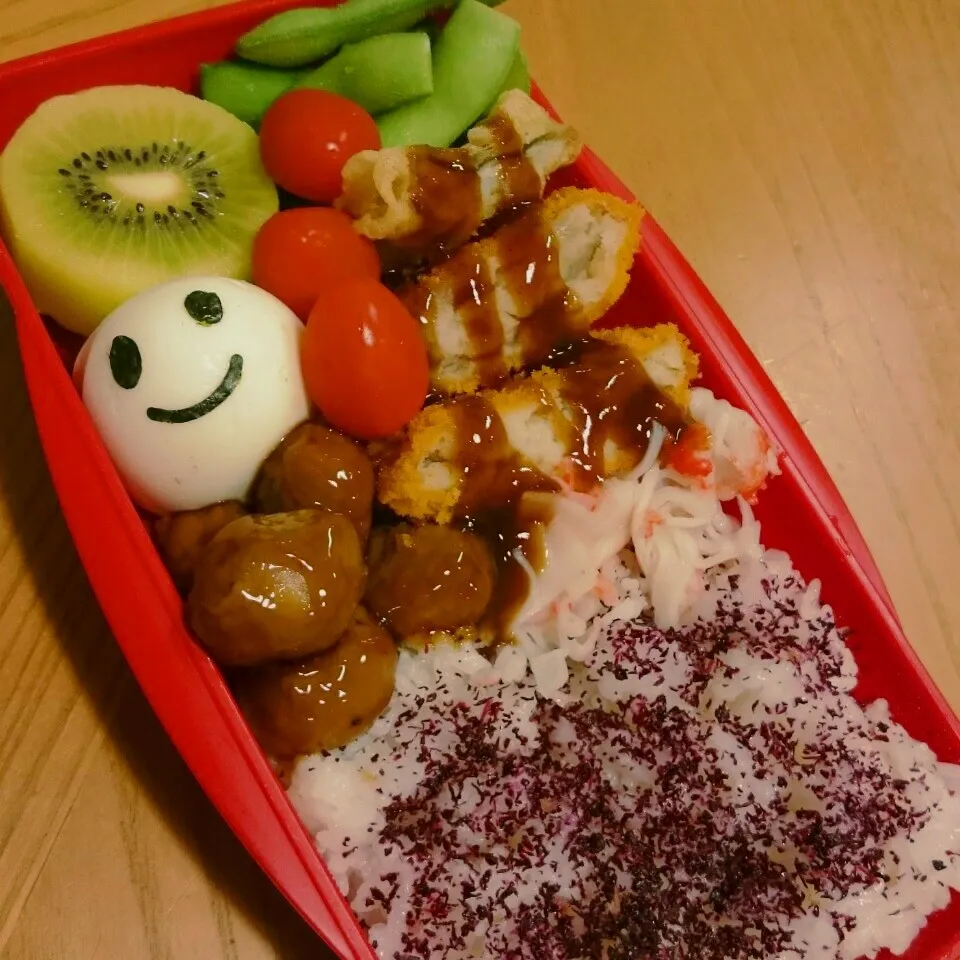 Snapdishの料理写真:今日のお弁当|mikaさん