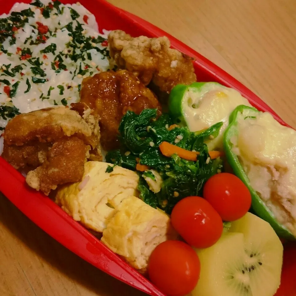 Snapdishの料理写真:今日のお弁当|mikaさん