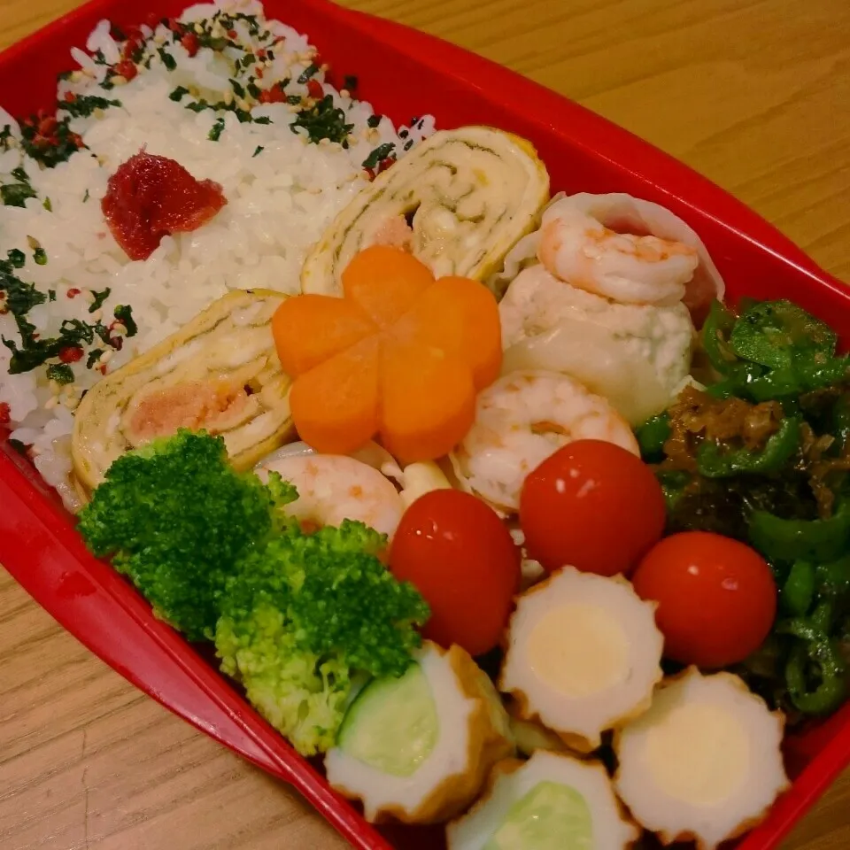 Snapdishの料理写真:今日のお弁当|mikaさん