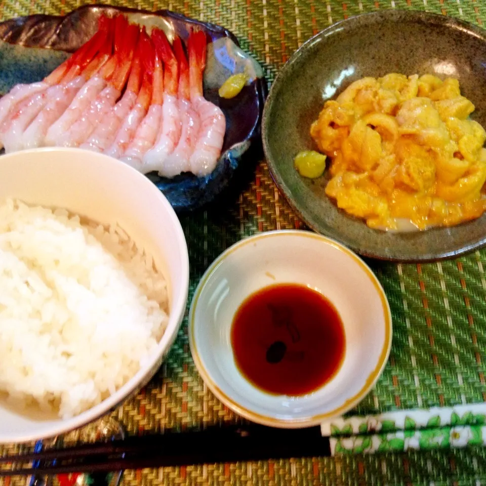 Snapdishの料理写真:贅沢晩ごはん^_^|Sakiko Daichoさん