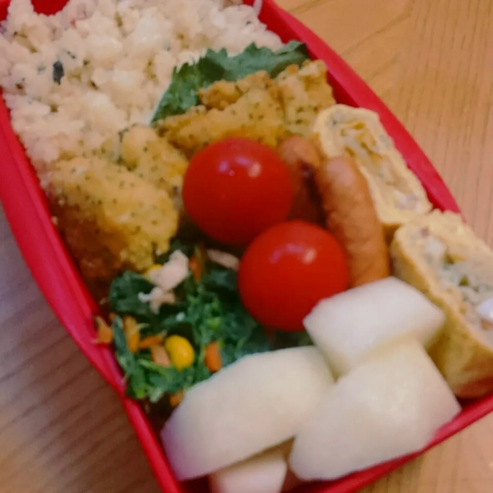 Snapdishの料理写真:今日のお弁当|mikaさん