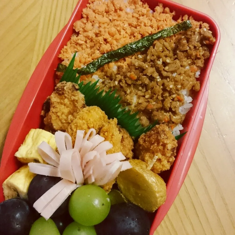 Snapdishの料理写真:今日のお弁当|mikaさん