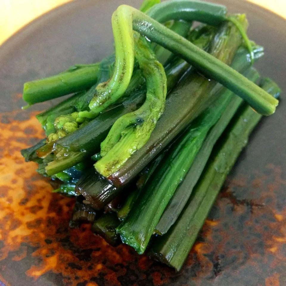 初物❗️ワラビの麺つゆ漬け😊|Sakiko Daichoさん